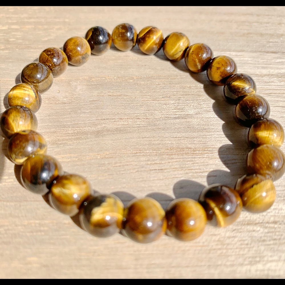 Chakra Bracelet Gemstone Set 7 Bracelets Handmade - Picture 3 of 9